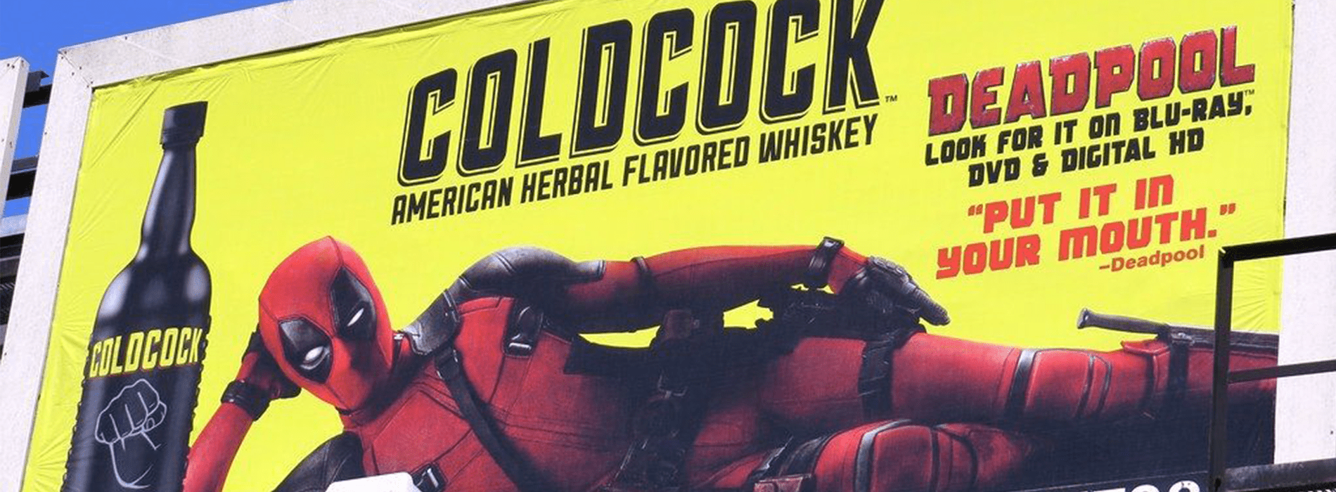 Coldcock Whiskey x Deadpool