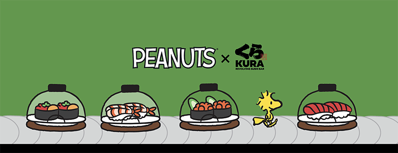 Kura Sushi x Peanuts