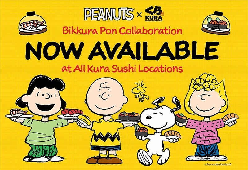 Kura Sushi x Peanuts