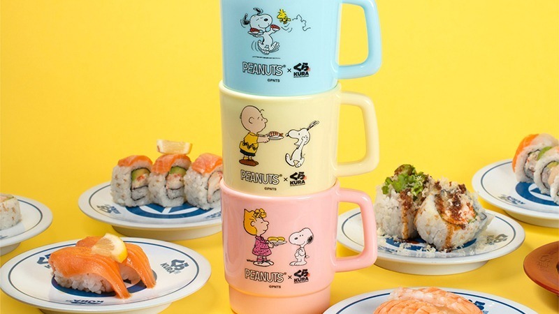 Kura Sushi x Peanuts