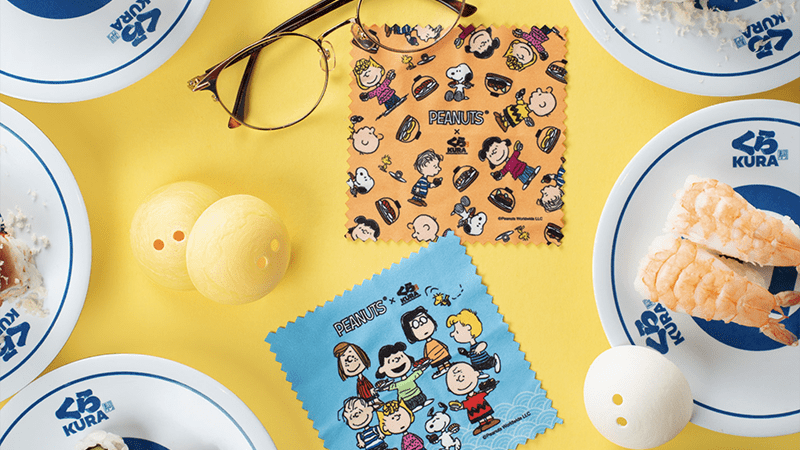 Kura Sushi x Peanuts