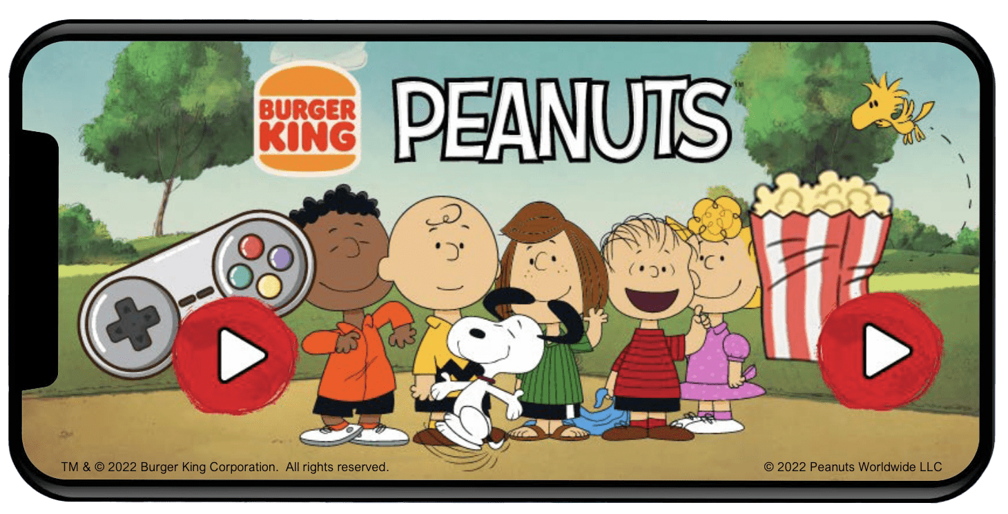 Burger King x Peanuts