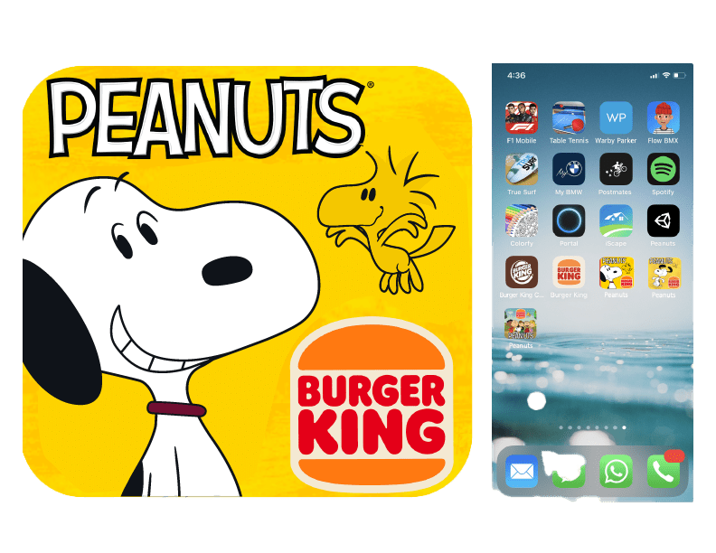 Burger King x Peanuts