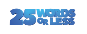 25 Words or Less logo