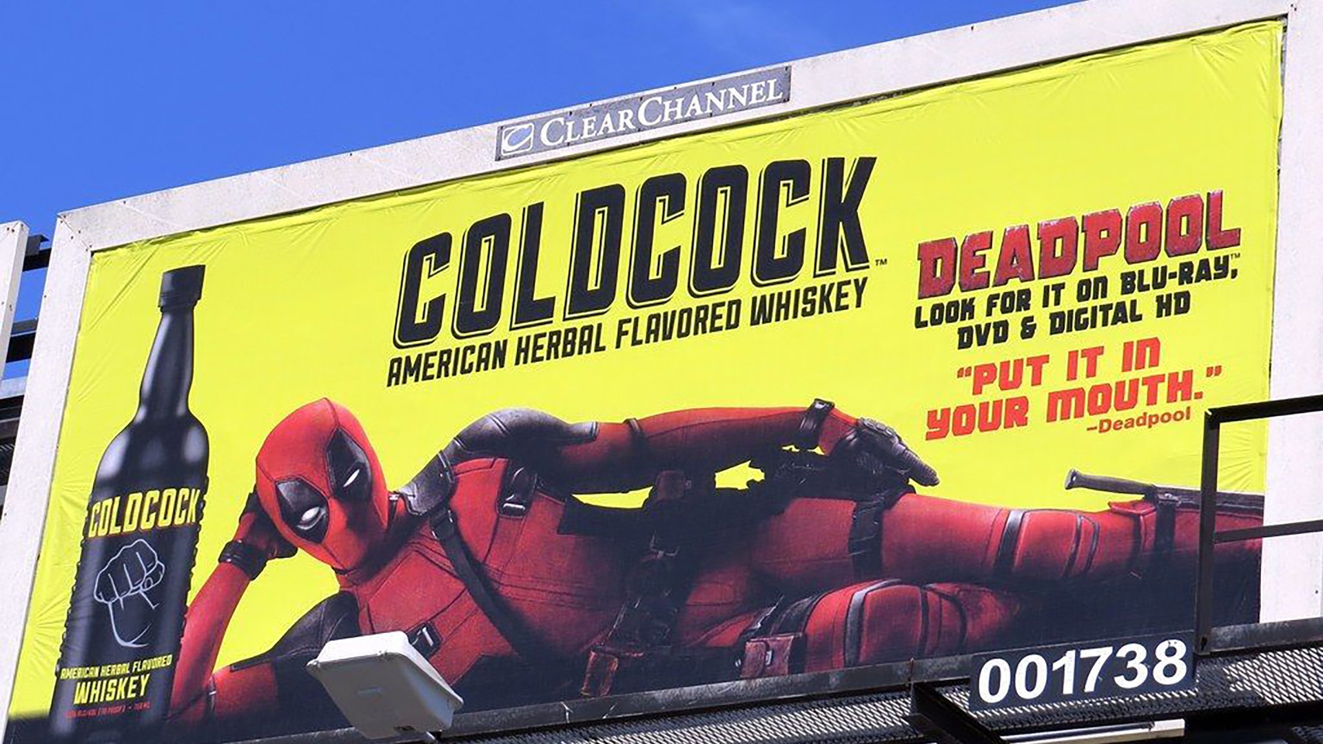 Coldcock Whiskey x Deadpool