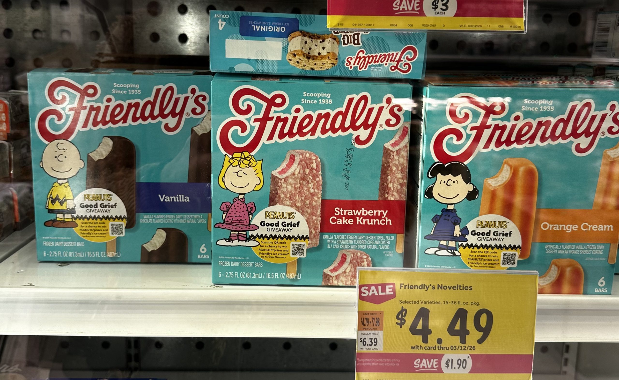 Friendly's x Peanuts Partnership