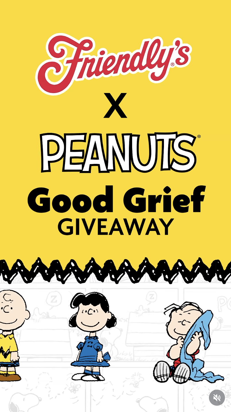Friendly's x Peanuts Partnership