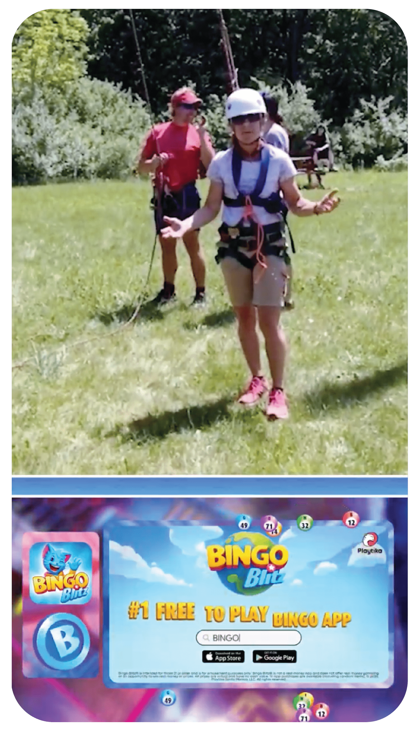 bingo blitz AFV YouTube Social Post