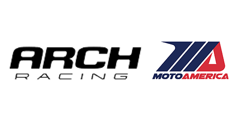 moto + arch logos